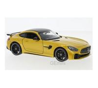 Miniatures montées - Mercedes AMG GT R jaune 1/24 Welly