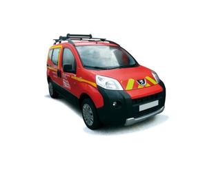 Miniatures montées - Peugeot Pompier 2009 1/43 Norev