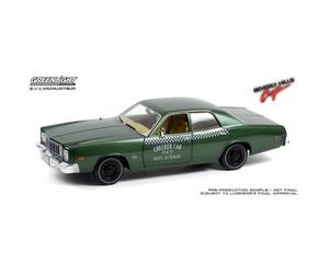 Miniatures montées - Plymouth Fury Checker cab 1976 1/18 Greenlight