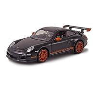 Miniatures montées - Porsche 911 977 GT3 RS noir 1/24 Welly