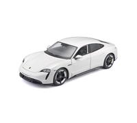 Miniatures montées - Porsche Taycan Turbo S Blanche 1/24 Burago