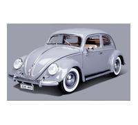 Miniatures montées - Volkswagen Coccinelle Couleurs variables 1/18 Burago