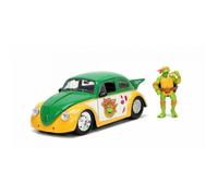 Miniatures montées - Volkswagen Coccinelle Tortue Drag avec Figurine 1959 1/24 Jada