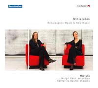 Miniatures. Musique de la Renaissance À Nos Jours pour Accordéon et Chalemie.