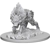 Miniatures Non Peintes Deep Cuts Pathfinder (W4) Loup Dire