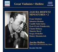 Jascha Heifetz – Miniatures Vol. 2 – Import – NAXOS