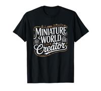 Miniaturiste Monde Minuscule Maquette L'echelle T-Shirt