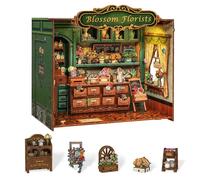 Miniaturowy domek Book Nook Kwiaciarnia marzeń Habarri