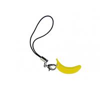 Miniblings banane téléphone acrylique été bijoux téléphone pendentif singe acrylique jaune pendentif bijoux faits à la main I Porte-clé Porte-clés
