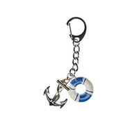 Miniblings bateau bateau bouée de sauvetage ancre Porte-clé Porte-clés - pendentif bijoux faits à la main, je Porte-clef Porte-clef - ancre bateau bateau bouée de sauvetage