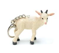 Miniblings chèvre enfants Porte-clé Porte-clés - Pendentif bijoux faits à la main I - Porte-clef Porte-clefs chevreaux