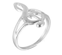 Miniblings des e Sol Bague Note de Musique lé Note Musicale des e Sol - Bijoux Fantaisie Fait Main Bague I avec Motif I Taille réglable
