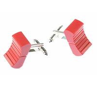 Miniblings Fader boutons de manchette contrôleurs Miniblings rouge Table de mixage DJ ingénieur du son mélangeur - Bijoux hommes Boutons de manchette boutons de chemise I boîte en bois inclus
