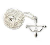 Miniblings Flèche Arc Sagittaire Chaîne Collier 45cm Signe du Zodiaque Chasse Chasseur