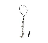 Miniblings Loutre Porte-clés Mobiles Animaux Eau Marder Marder versilbert- Pendentif Bijoux Faits à la Main I Porte-clé Porte-clés