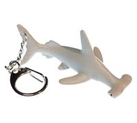 Miniblings océan Requin Marteau de Fruits de mer Porte-clé Porte-clés Requin Gris - Bijoux à la Mode Main I I Pendentif Trousseau de clés Porte-Clef