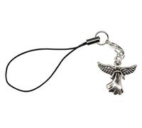 Miniblings Pendentif téléphone Anges téléphone Mobile Ornements de Noël Anges Erzengel- Pendentif Bijoux Faits à la Main I Porte-clé Porte-clés