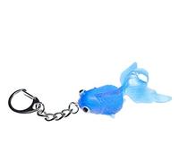 Miniblings Poisson Rouge Koi Porte-clé Porte-clés Bleu Poisson - Mode Main Bijoux I I Pendentif Porte-clé Porte-clés Porte-Clef