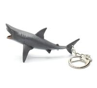Miniblings Porte-clé Porte-clés White Requin Requin - Bijoux Fashion main I I Pendentif trousseau de clés Porte-clef