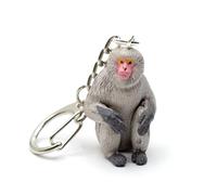 Miniblings Porte-clés singe macaque japonais singe des neiges macaque à face rouge