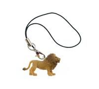 Miniblings prédateur lion prédateurs Pendentif pour téléphone mobile Afrique en caoutchouc à la main pendentif bijoux de mode I Porte-clé Porte-clés