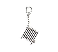 Miniblings radiateur de chauffage Porte-clé Porte-clés - pendentif bijoux faits à la main I - Porte-clef Porte-clef chauffage radiateurs