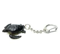 Miniblings Tortue Porte-clé Porte-clés Tortue Olive étroite - Bijoux à la Mode Main I I Pendentif Trousseau de clés Porte-Clef