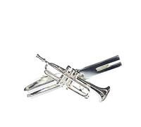 Miniblings Trompette Cravate Pince de Cravate + boîte Argent Musique Trompette - Bijoux à la Mode Main Je Cravate Bijoux Mr Hommes Bijoux épingle Pince à Cravate Cravate Clip