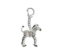 Miniblings Zoo zèbre zèbre Bébé Enfant - Bijoux Fantaisie Fait Main I I Pendentif Trousseau de clés Porte-Clef