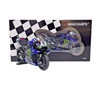 MINICHAMPS 1:12 Modèle Moto Die Cast YAMAHA M1 VINALES MOTOGP 2021 Modélisme