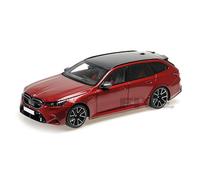 Minichamps M5 Touring Rouge foncé métallisé 2024 Échelle 1:18 Maquette de voiture