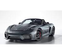 Minichamps 110063130 - Porsch. Spyder RS Grey with Weissach Package 2024 - échelle 1/18 - modèle de Voiture