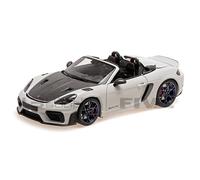 Minichamps 110063131 - Porsch. Spyder RS White with Weissach Package 2024 - échelle 1/18 - modèle de Voiture