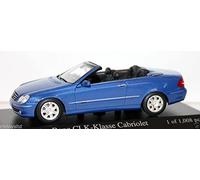 MINICHAMPS 1/43 - 400 031431 MERCEDES BENZ CLK KLASSE CABRIOLET 2003 BLUE MET