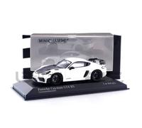 Porsche 718 Cayman GT4 RS Blanc Carrara/Roue Noire Minichamps 1:43 410069702