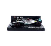 Minichamps 1/43 - 417220144 - Mercedes-Amg W13 E Performance - Gp Bahrein 2022 (L. Hamilton)-Minichamps