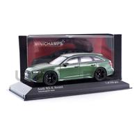 Minichamps 410018017 - AUD. RS6 Avant Matt Green 2019 - echelle 1/43 - modèle de Voiture