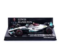 MINICHAMPS 1/43 - MERCEDES-AMG W13 E PERFORMANCE - HUNGARIAN GP 2022 (L. HAMILTO