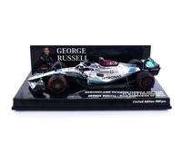 MINICHAMPS 1/43 - MERCEDES-AMG W13 E PERFORMANCE - POLE HUNGARIAN GP 2022 (G. RU