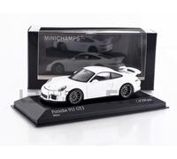 Minichamps 410062026 - Porsch. 911 (991) GT3 White 2012 - échelle 1/43 - modèle de Voiture