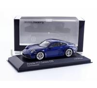 Minichamps Voiture miniature Porsche 911 (992.2) Carrera GTS Bleu métallisé 2024 1/43