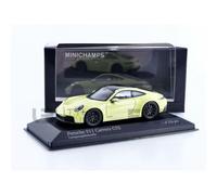 Minichamps Voiture miniature Porsche 911 (992.2) Carrera GTS Jaune métallisé 2024 Échelle 1/43