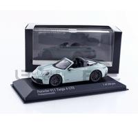 Minichamps Voiture miniature Porsche 911 (992.2) Targa 4 GTS Green Metallic 2024 1/43