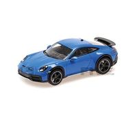 Minichamps Voiture miniature Porsche 911 Dakar 992 Échelle 1/43 Bleu 2022