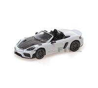 Minichamps 410063131 - Porsch. Spyder RS White with Weissach Package 2023 - échelle 1/43 - Voiture Miniature