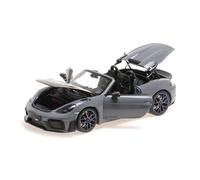 Minichamps 110063130 - Porsch. Spyder RS Grey with Weissach Package 2024 - échelle 1/18 - modèle de Voiture