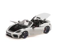 Minichamps 110063131 PORSCHE SPYDER RS 2024 WHITE 1:18 modèle sur pied