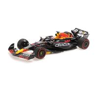 Minichamps 110230101 - Red Bul Racing RB19 Max Verstappen Winner Bahrain GP World Champion 2023 - echelle 1/18 - modèle de Voiture