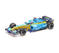 Minichamps 117051105 - Renaul. F1 Team R25 Fernando Alonso 2nd Place British GP World Champion 2005 - échelle 1/18 - modèle de Voiture