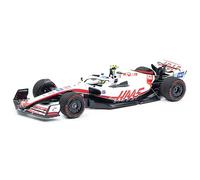 Minichamps 147221047 Compatible avec Mick Schumacher Haas F1 Team VF-22 Formule 1 Silverstone GP 2022 Édition limitée 1:18